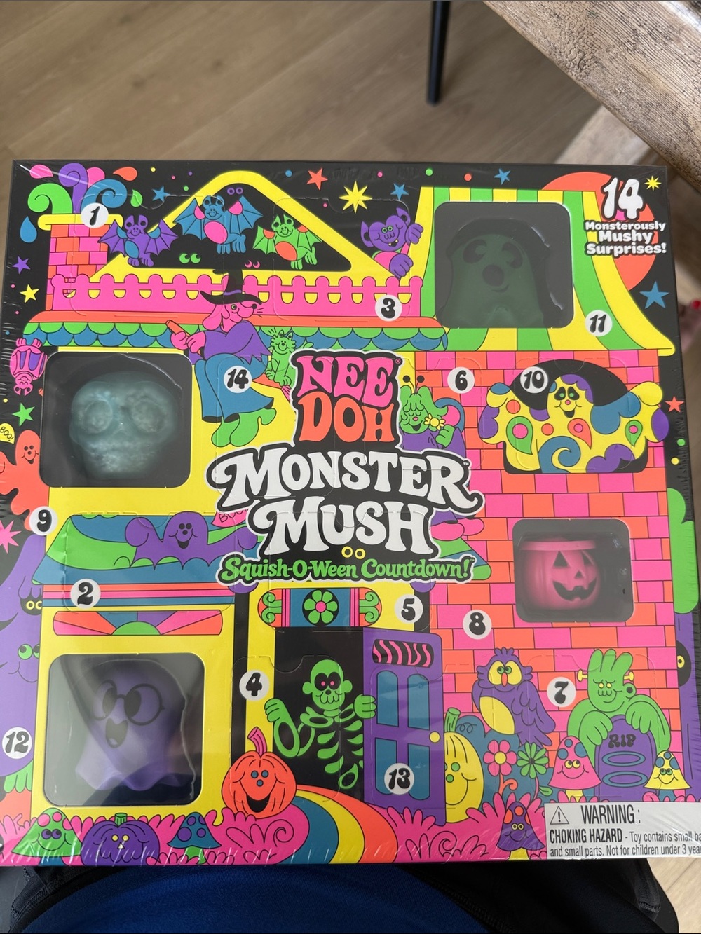 Needoh Monster Mush Squish-O-Ween Countdown
